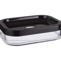 Ando Soap Dish - Black Acrylic