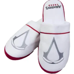 Assassin's Creed White Slippers - UK 5-7