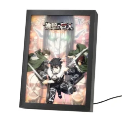 Attack On Titan LED Framed Print