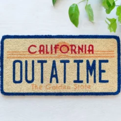 Back To The Future Door Mat