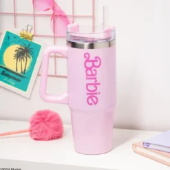 Barbie XL 1200ml Multiway Travel Cup with Straw