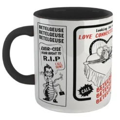 Beetlejuice Call Now Mug