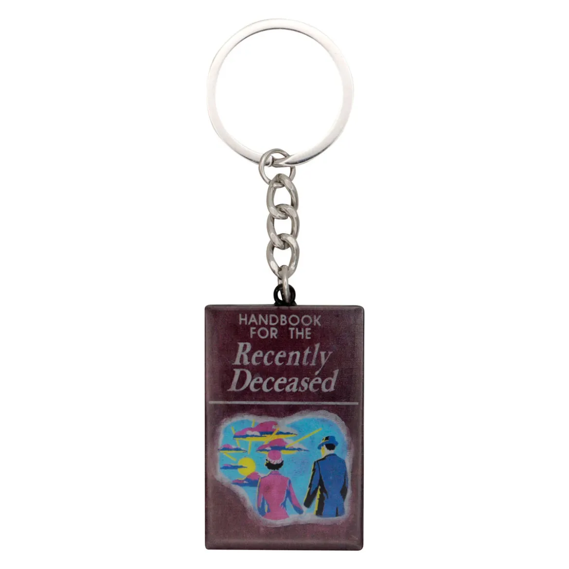 Beetlejuice Handbook of the Recently Deceased Keyring