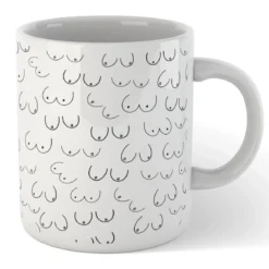 Boob Pattern Mug