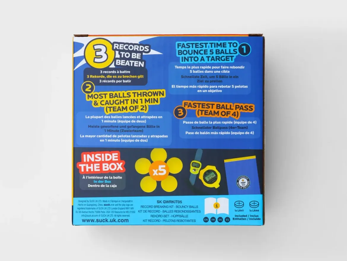 Bouncy Balls Record Breaker Kit Game