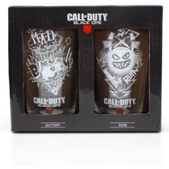 Call of Duty Two Pack of Glasses in a Presentation Box