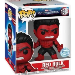 Captain America: Brave New World Super Sized POP! Marvel Vinyl Figure Red Hulk (Retro) 15 cm