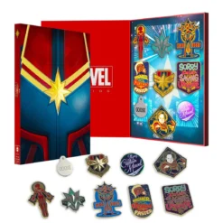Captain Marvel Zavvi Exclusive Limited Pin Set
