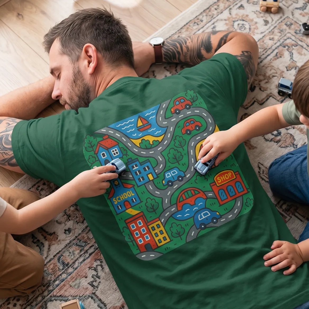 Car Playmat T-Shirt