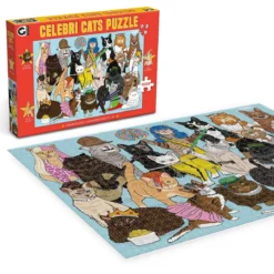 Celebri Cats Jigsaw Puzzle