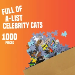 Celebri Cats Jigsaw Puzzle