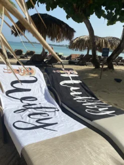 ClaireaBella Womens Personalised Beach Towel - Wifey