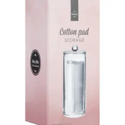 Clear Cotton Pad Organiser