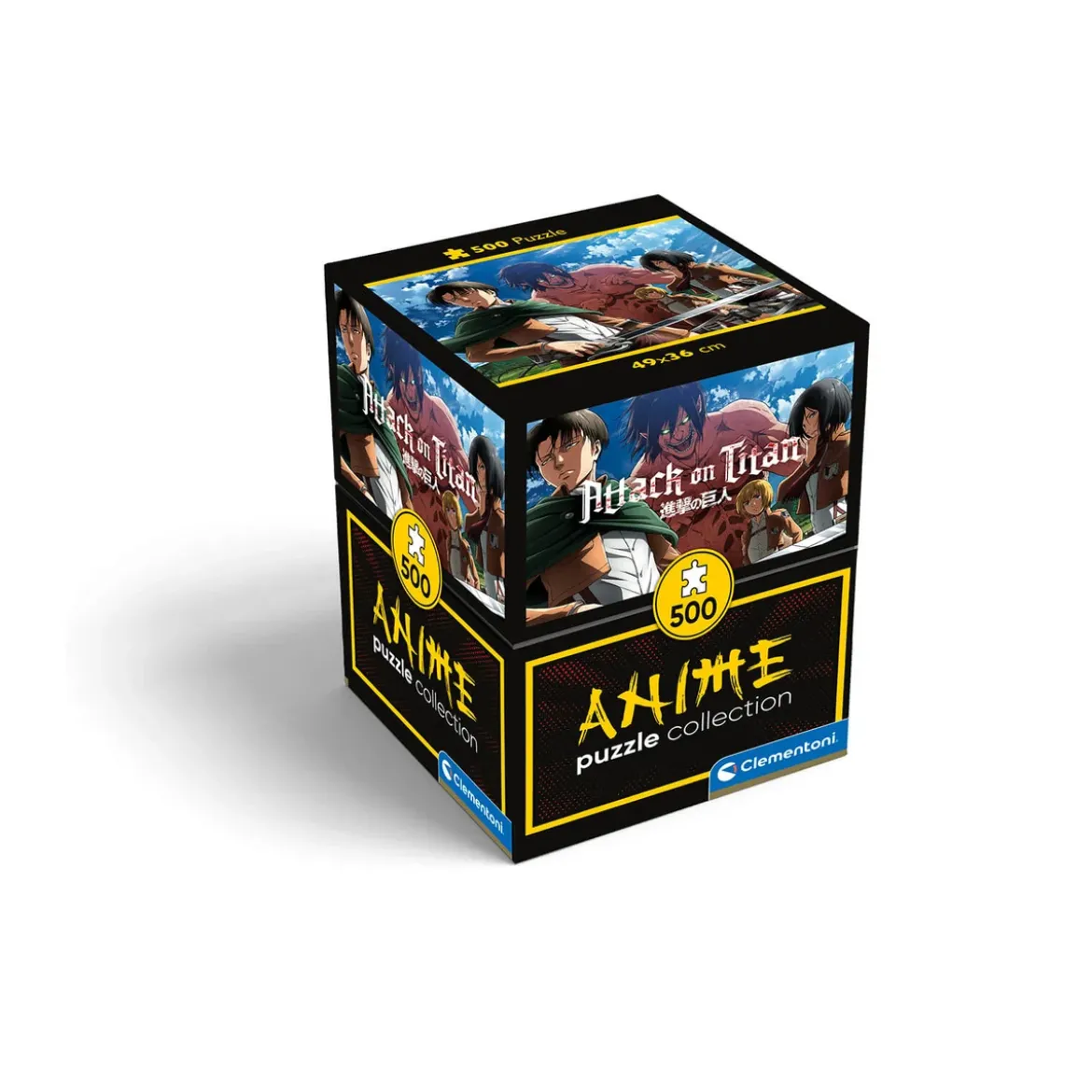 Clementoni Anime Attack On Titan Cube 500 Piece Jigsaw Puzzle 2