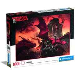 Clementoni Dungeons & Dragons 1000 Piece Jigsaw Puzzle 1