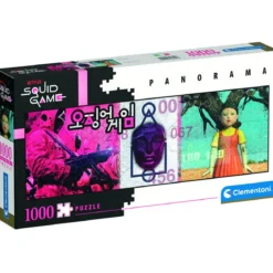 Clementoni 1000pcs Panorama Puzzle - Squid Games