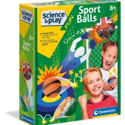 Clementoni Science & Play Bouncy Sports Balls Play Set