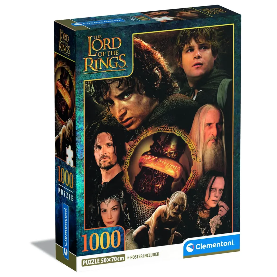 Clementoni The Lord Of The Rings 1000 Piece Jigsaw Puzzle 1
