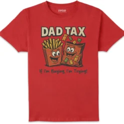 Dad Tax Cartoon Thief T-Shirt