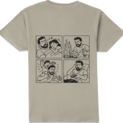 Day In The Life Of Dad Comic Strip T-Shirt