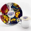 DC Comics Justice League Collectors Plate & Mirror Mug Set