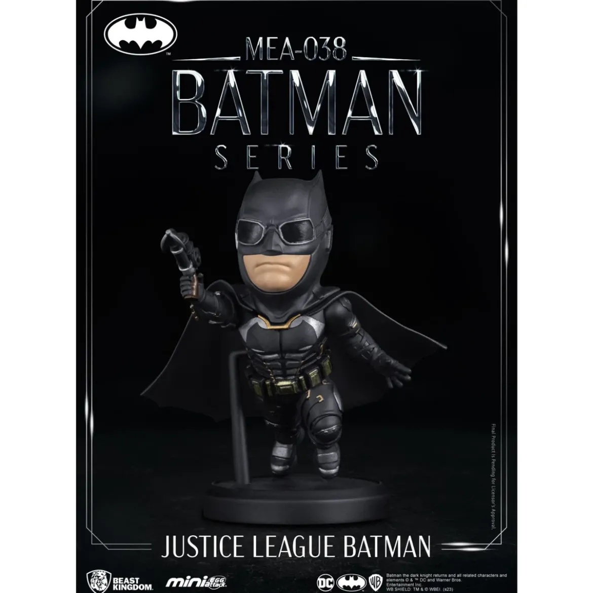 DC Comics Mini Egg Attack Figure Justice League Batman 8 cm