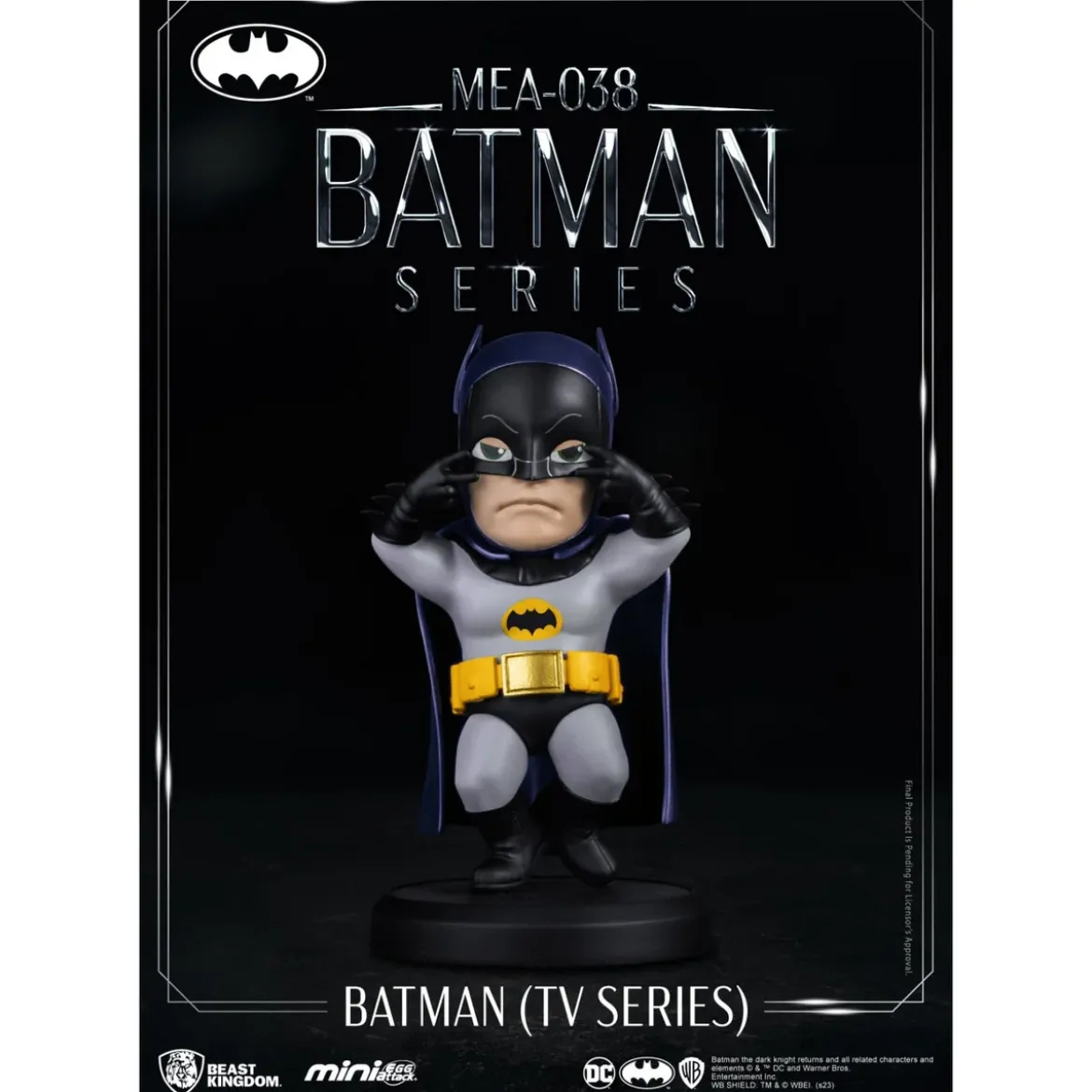 DC Comics Mini Egg Attack Figure Batman (1966 TV Series) 8 cm