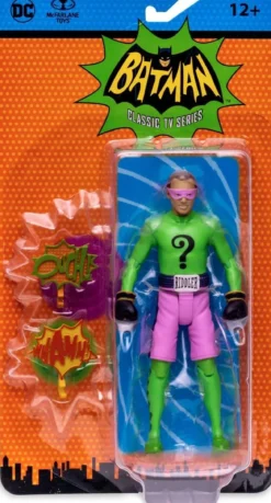 DC RETRO 6IN WV3 - BATMAN 66 - RIDDLER BOXING