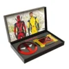 Deadpool and Wolverine Oversized Belt Icons Pin Set