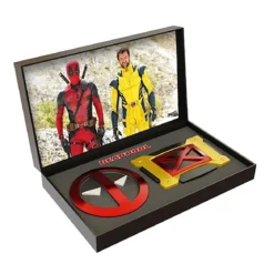 Deadpool and Wolverine Oversized Belt Icons Pin Set