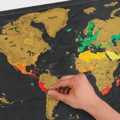 Delux Scratch Map