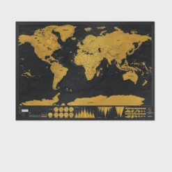 Delux Scratch Map