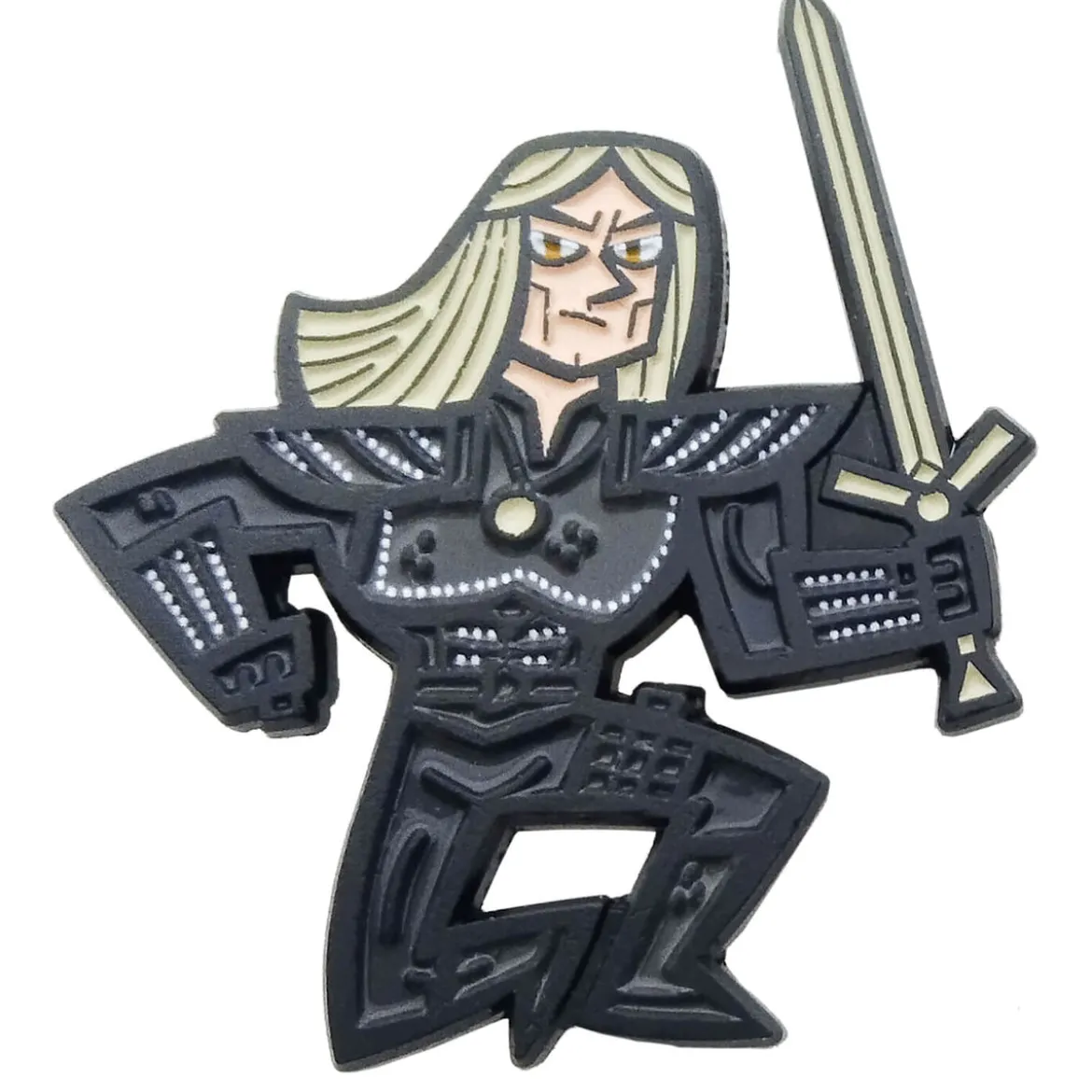 DUST! The Witcher - Geralt Enamel Pin Badge - Limited Edition Exclusive To Zavvi