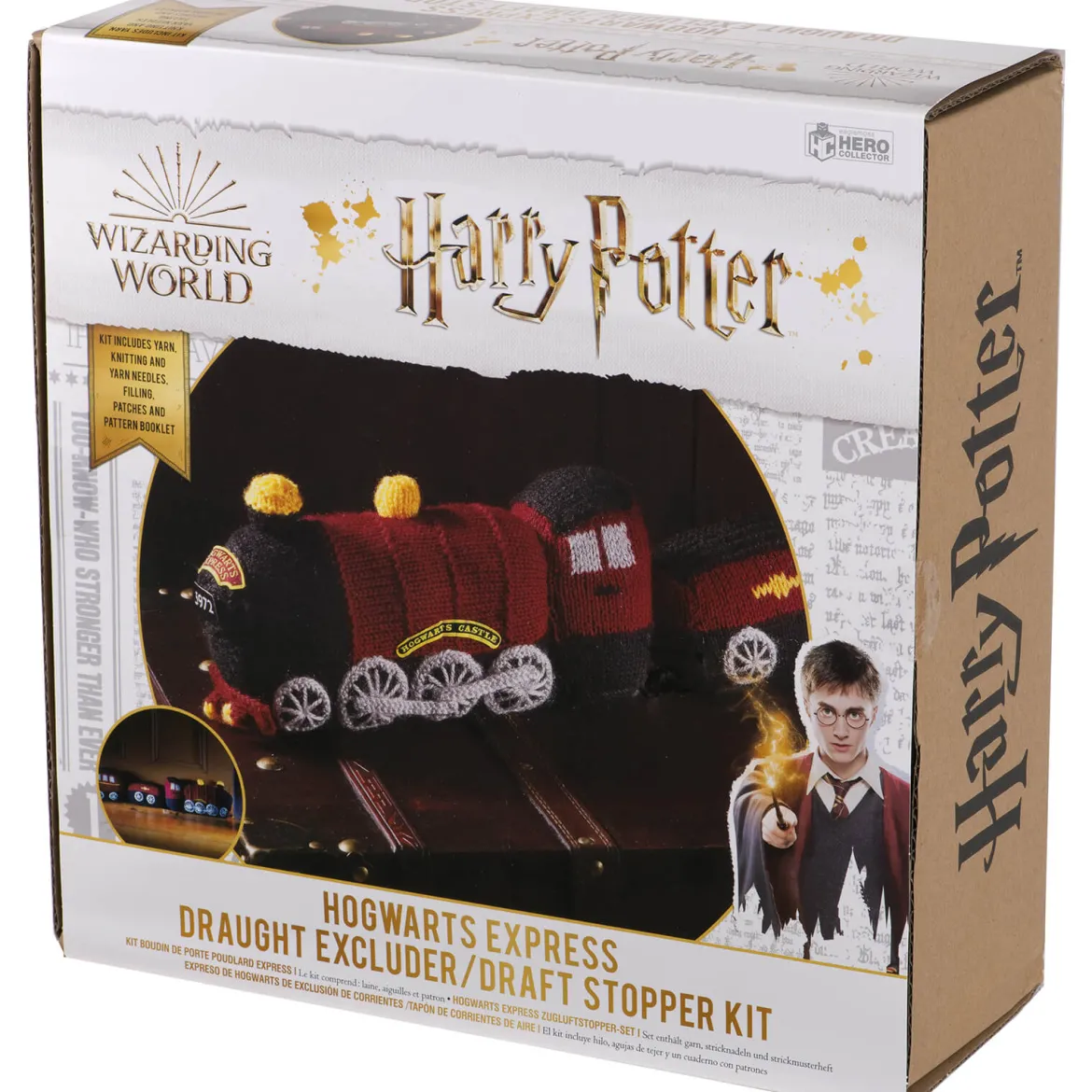Eaglemoss Harry Potter Hogwarts Express Draught Excluder Knit Kit