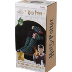 Eaglemoss Harry Potter Slytherin Mittens & Slouch Socks Knit Kit