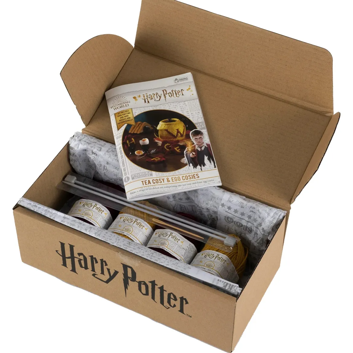 Eaglemoss Harry Potter Weasley Tea & Egg Cosy Knit Kit