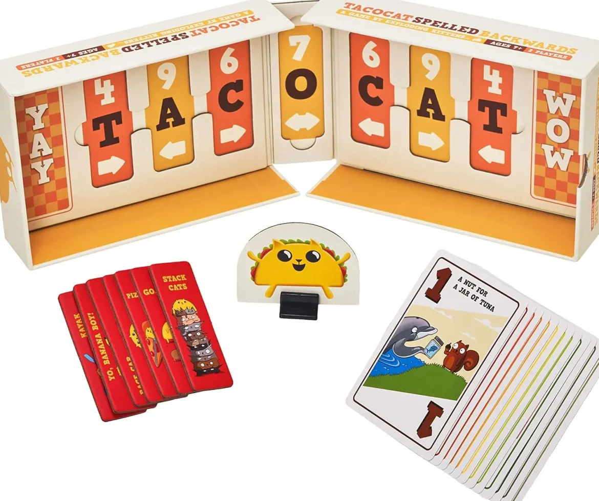 Exploding-Kittens Tacocat Spelled Backwards