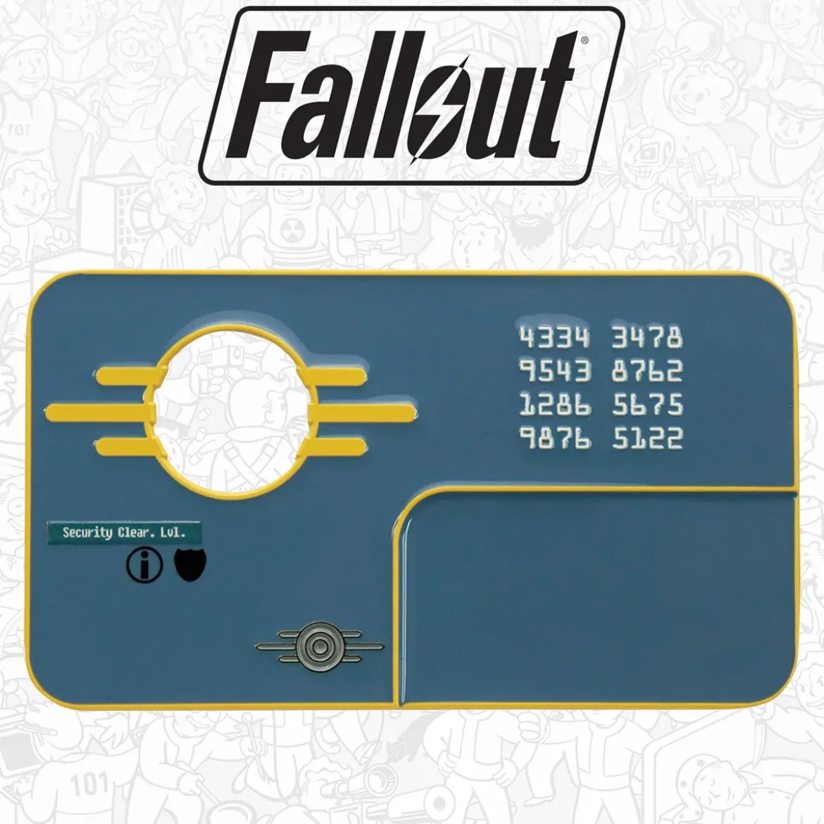 Fallout Vault Security Keycard Replica