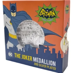 Fanattik The Joker .999 Silver Plated Medallion