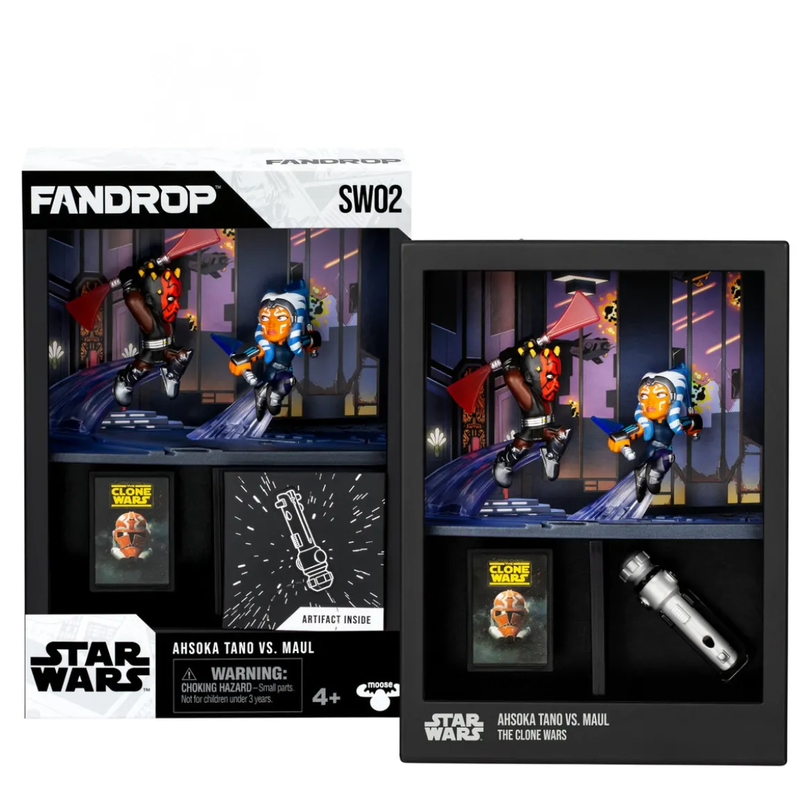 Fandrop Star Wars Wave 1 Figure 2 Pack Ahsoka Tano Vs Maul