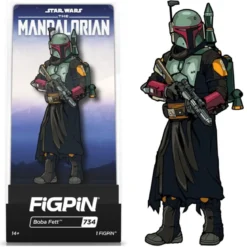 FiGPiN Star Wars The Mandalorian Boba Fett 3 Enamel Pin #734