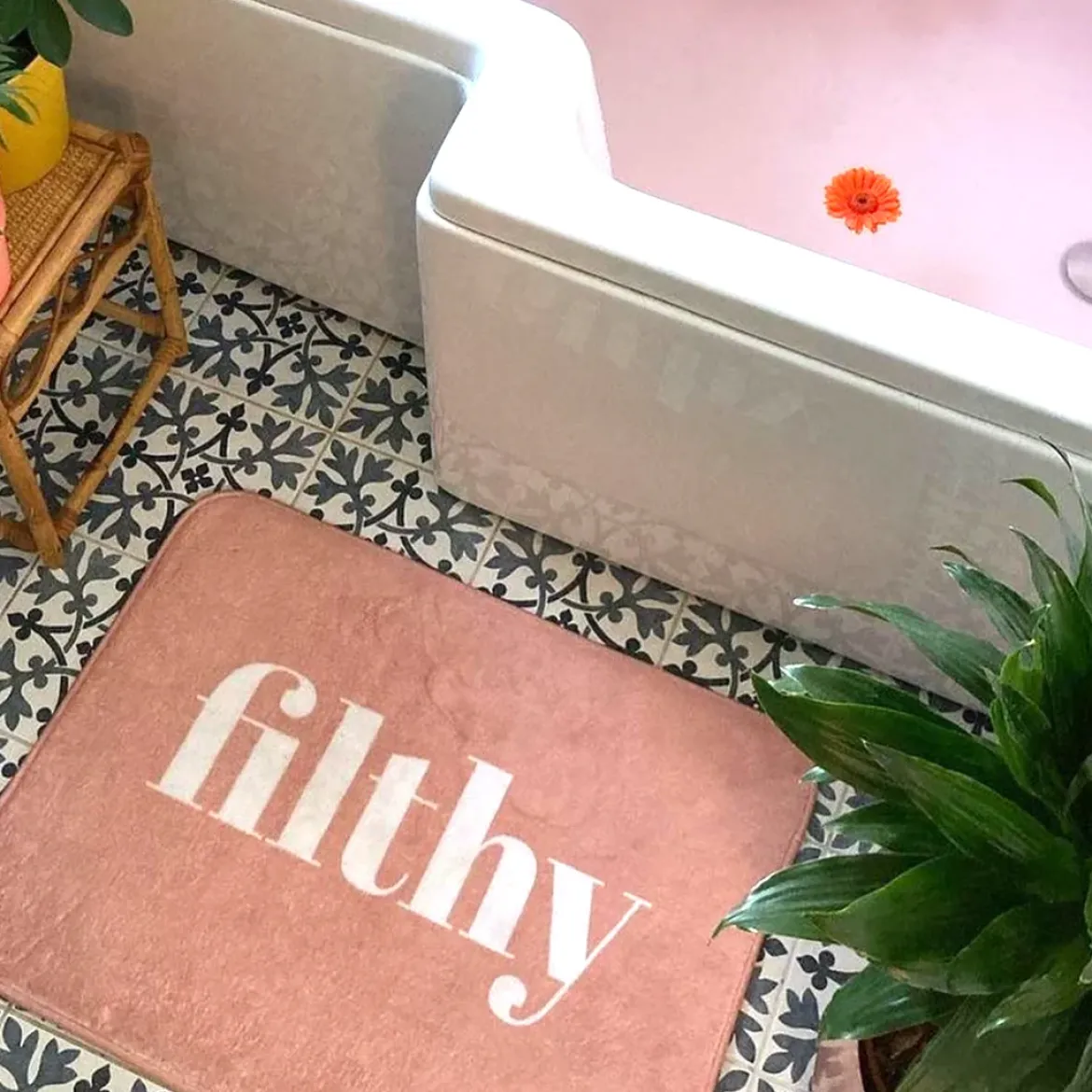 Filthy Bath Mat