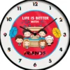 Friends Chibi Clock 10 Inch