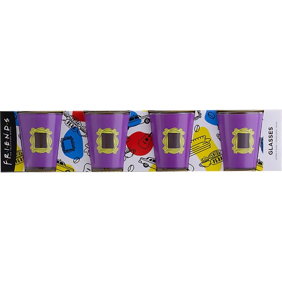 Friends Set of 4 Shot Glasses Photo Frame