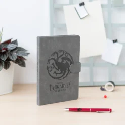 Game Of Thrones Targaryen House Premuim A5 Notebook With Projector Pen