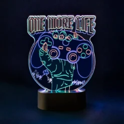 Gameration One More Life Led Table Lamp