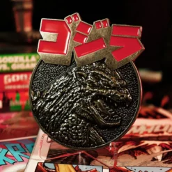 Godzilla 70Th Anniversary Medallion By Fanattik