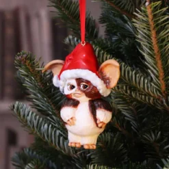 Gremlins Gizmo Santa Hanging Ornament 10.3cm