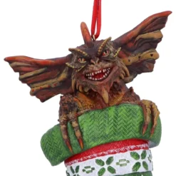Gremlins Mohawk in Stocking Hanging Ornament 12cm