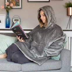 Grey Huggie Blanket